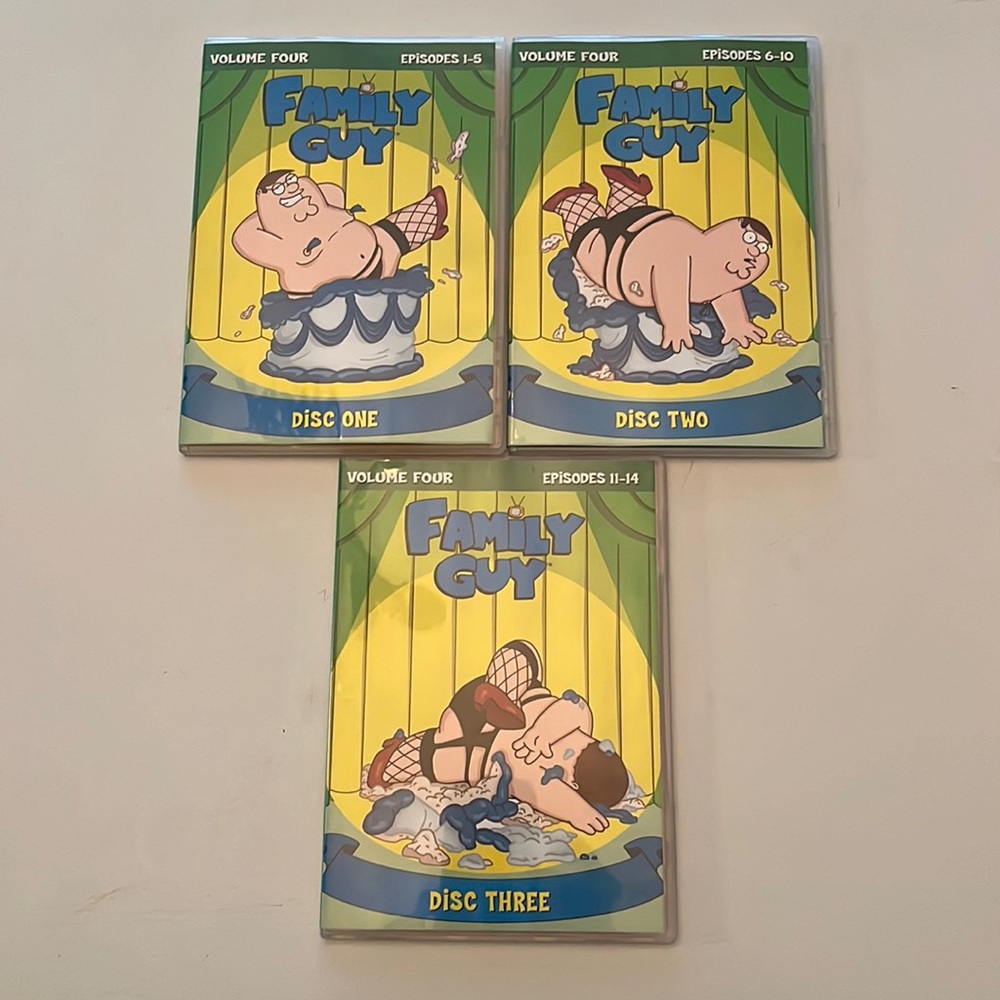 Family Guy Season 4. DVDs